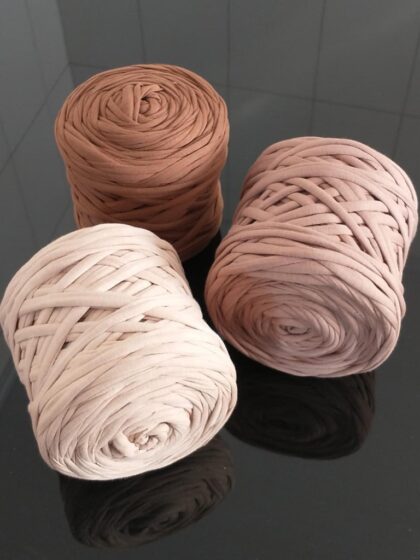 Fio de Malha Residual O6TEXTIL -1 Kg -Tons Terrosos