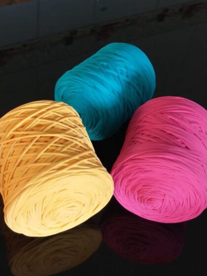 Fio de Malha Residual Lycra O6TEXTIL- 1kg -Cores Variadas